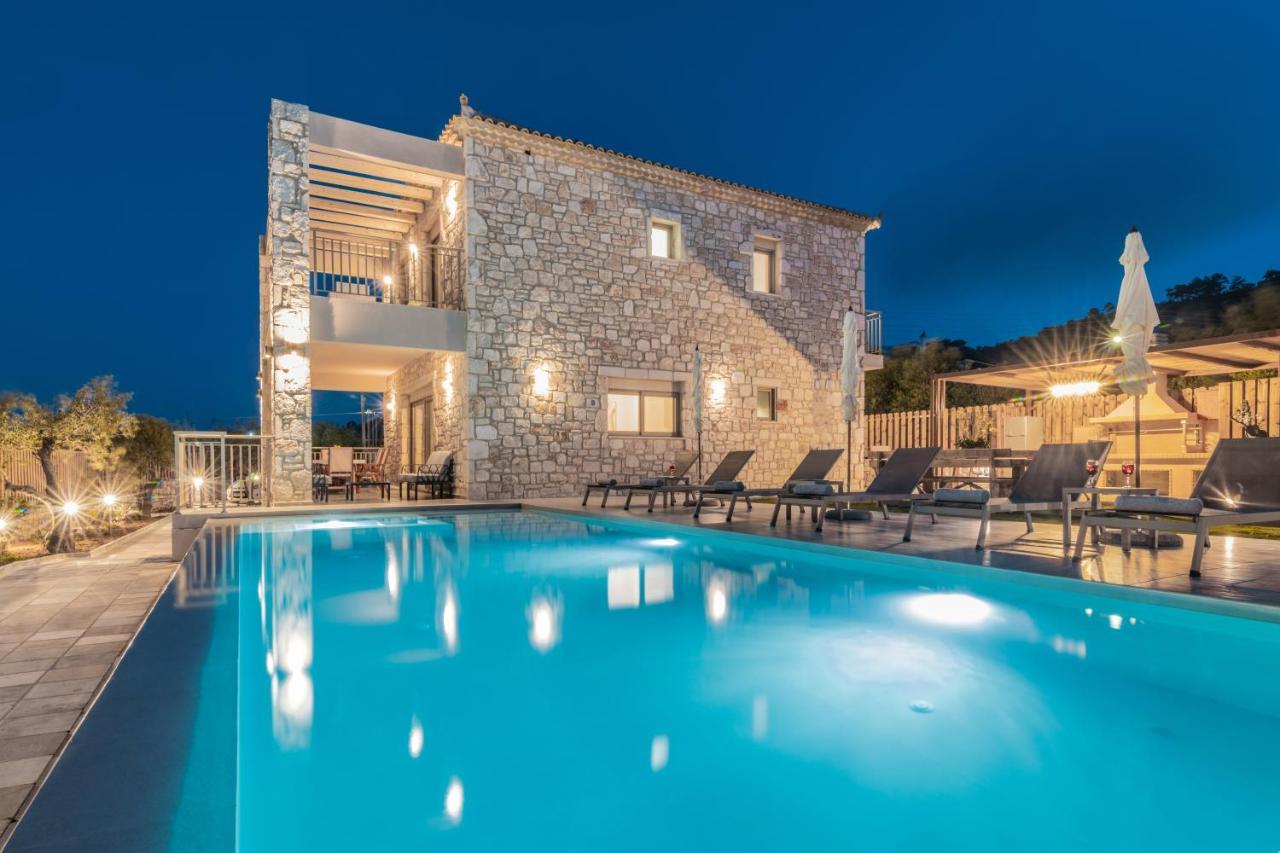 Villa Claudio Stone House Vasilikí Exterior foto